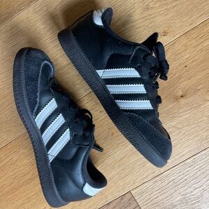 Adidas Black and White Samba Sneakers